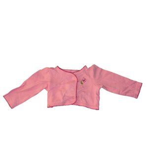 🐲3 FOR $9🦄 Babies R Us Long Sleeve Cropped Length Snap Front Cardigan Top 3M